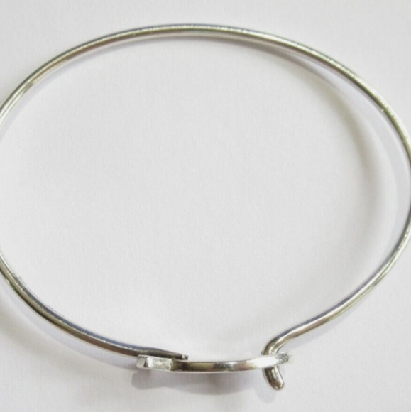 Retired James Avery Sterling Silver Ichthus Hook On Bracelet/ 2 sizes - Picture 2 of 4